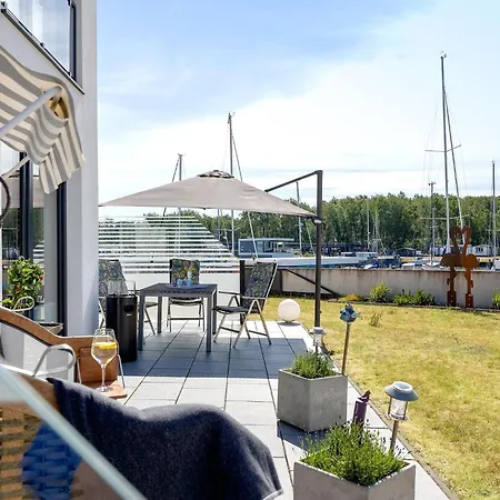 Am Yachthafen Auf Der Insel Usedom